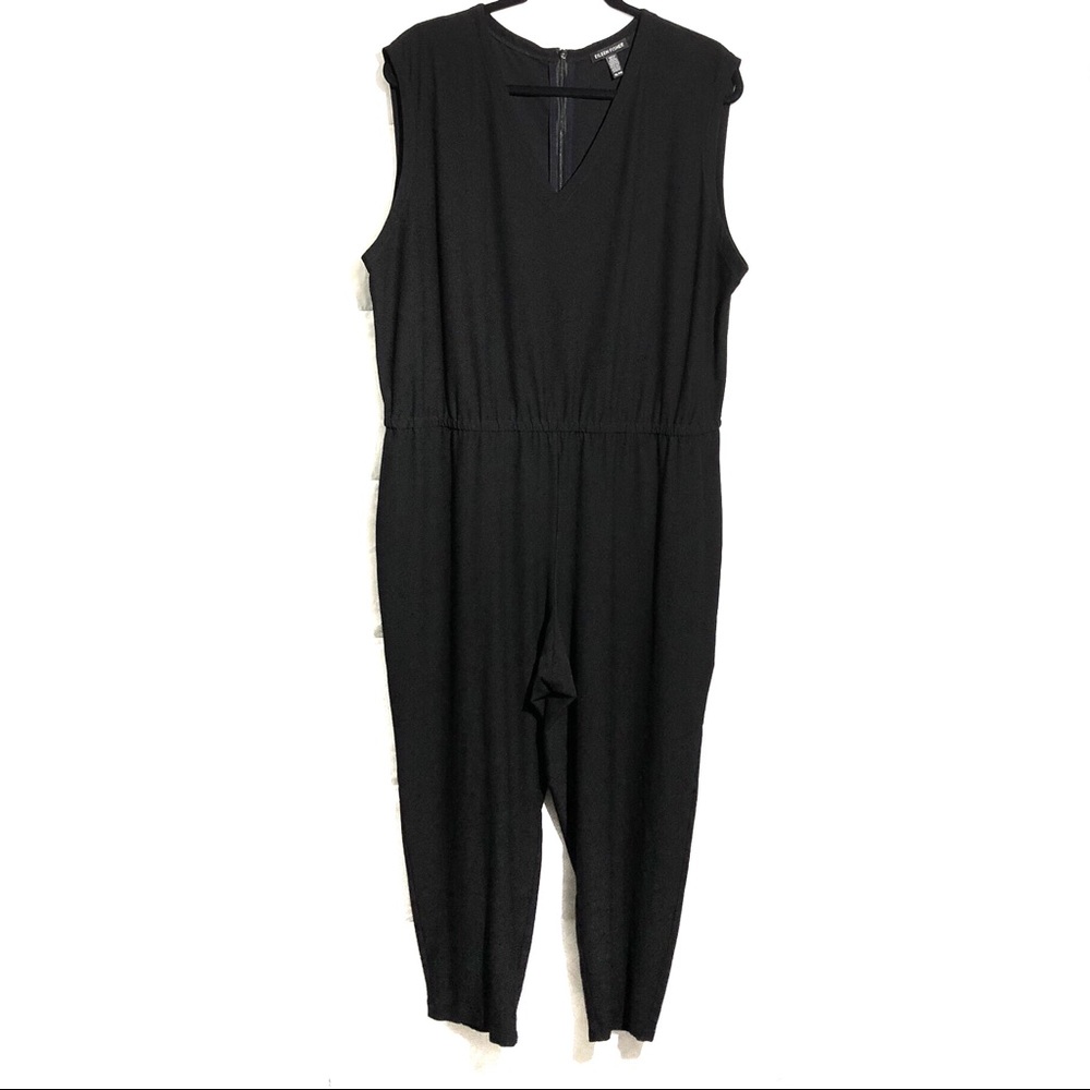 Eileen Fisher V neck jumpsuit XL